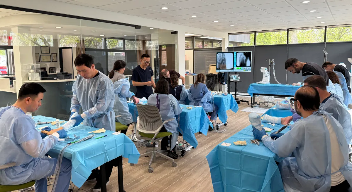 Small-group hands-on MIFAS cadaver lab